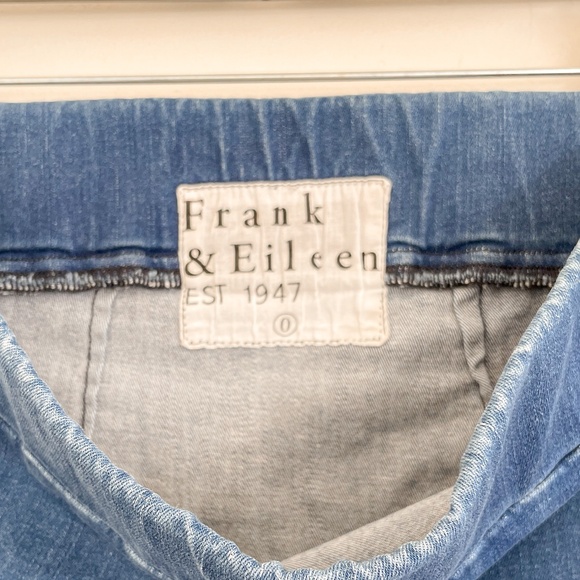 Frank & Eileen Donegal Unforgettable Skirt Blue Denim 0 - Picture 5 of 8